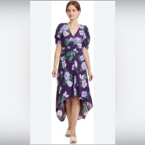New Day Women's Crepe Short Sleeve Midi‎ Dress